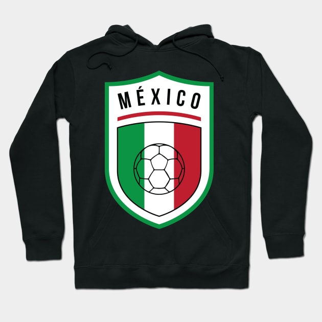 Mexico Football Hoodie by fimbis